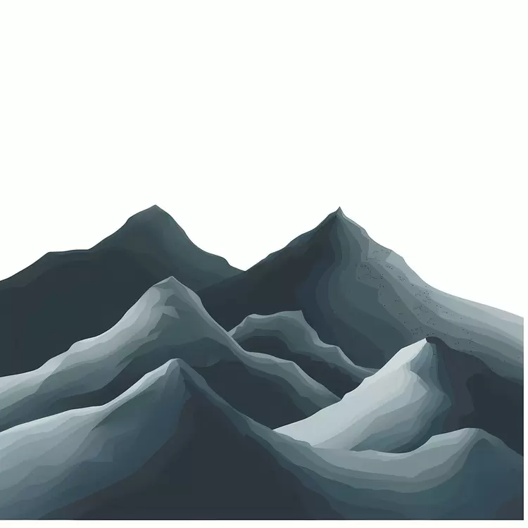 Ridges Cliffs Mountainous hills Valleys Mountains
