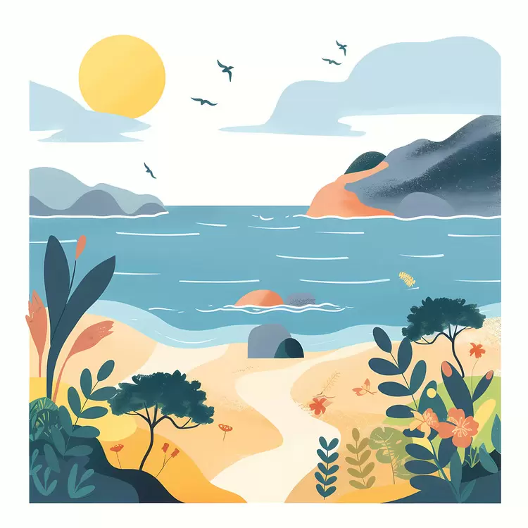 scenic greenery sky water outdoors