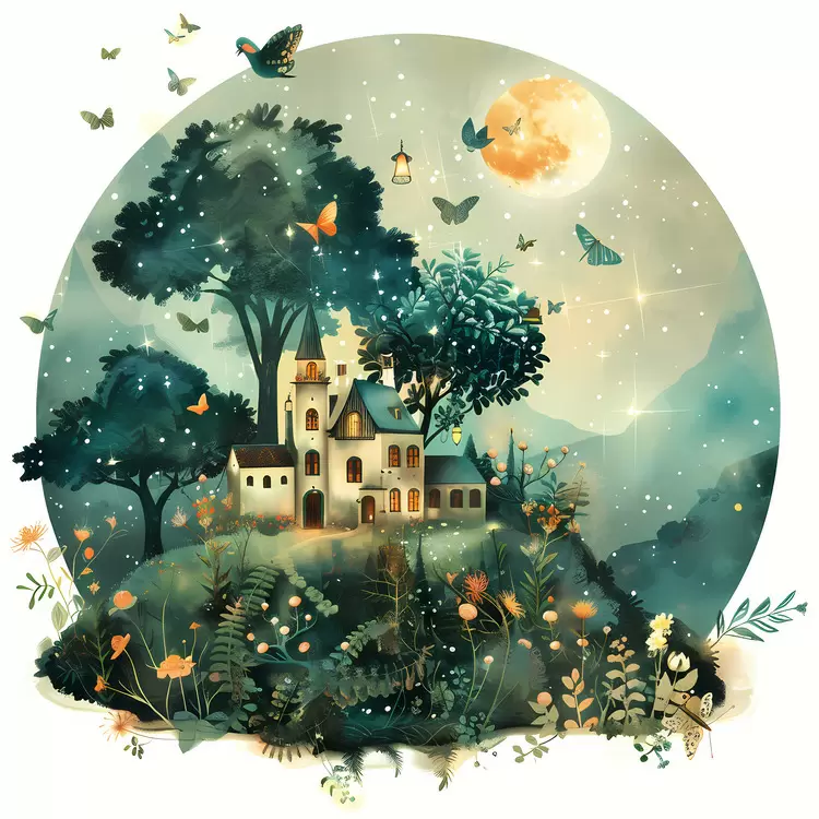 eerie enchanted magical mystic dreamy