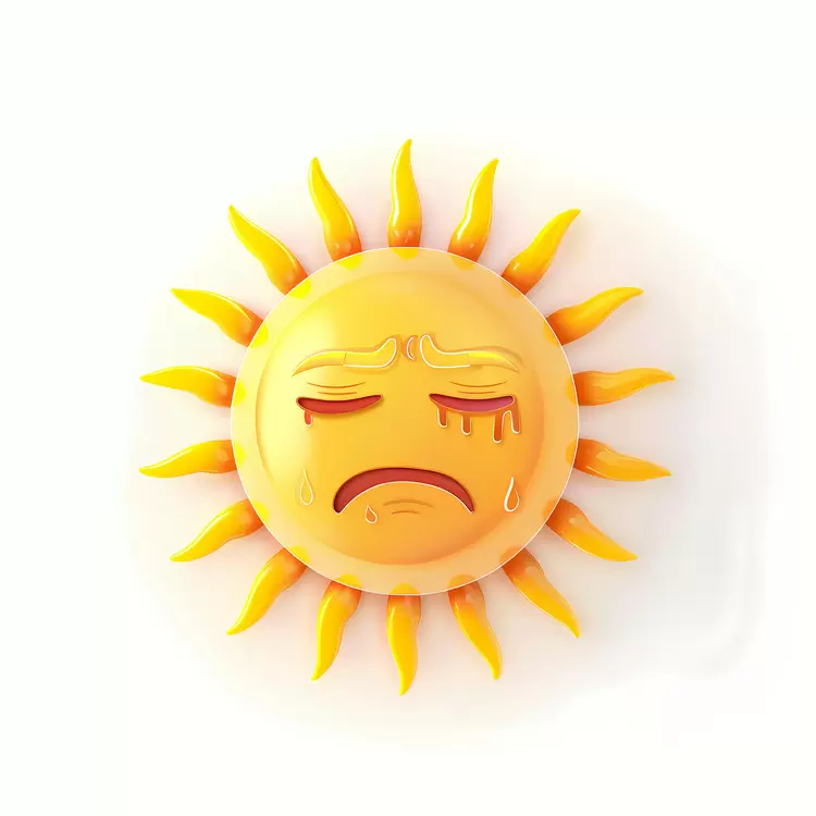 sad face emotional cartoon emoji face with tears