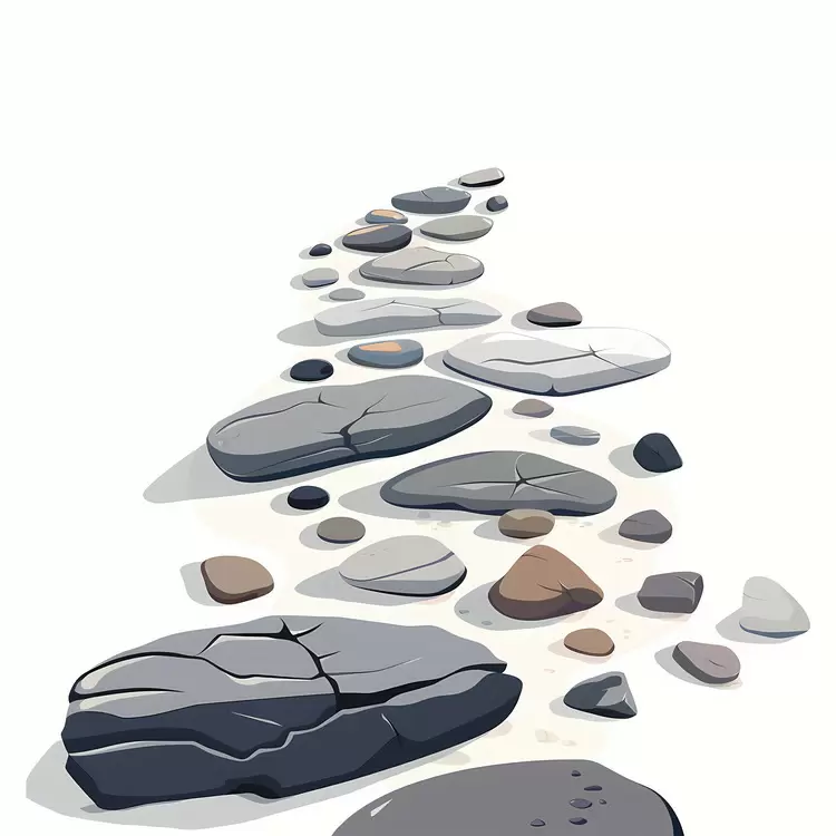 Rocky Path of Stones