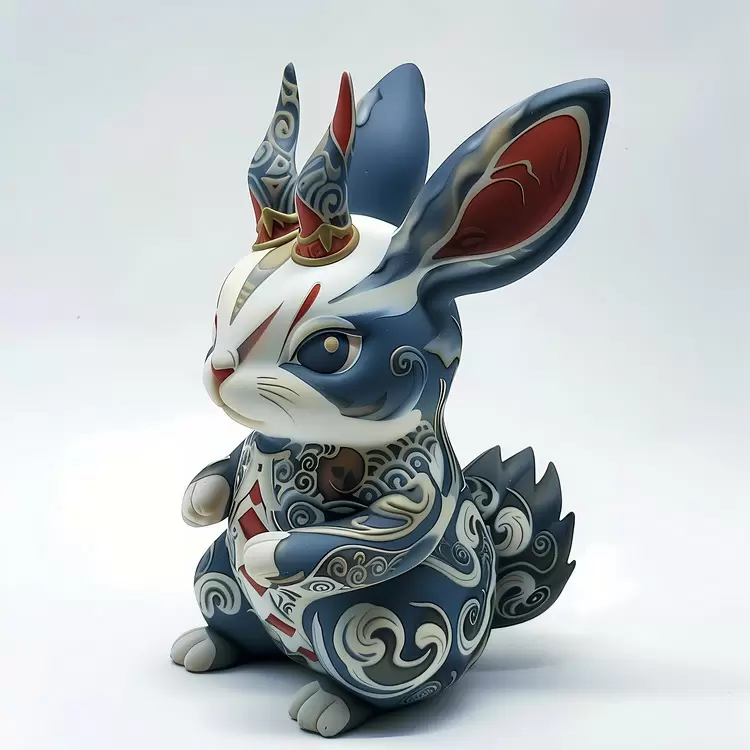 Royal Rabbit Figurine