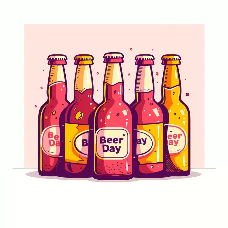 Beer Day Celebration Bottles
