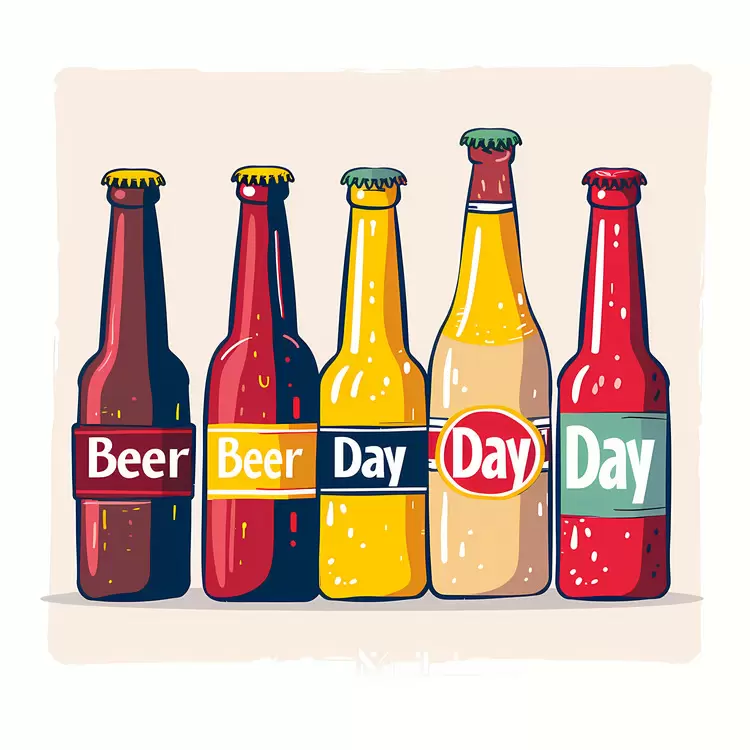 Beer Day Celebration Bottles
