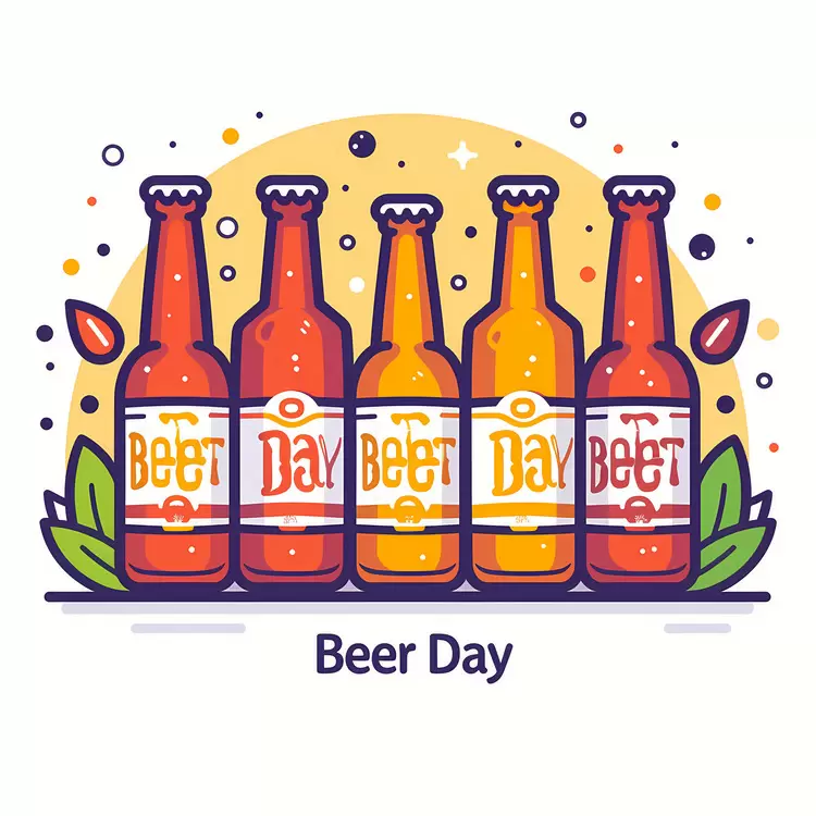 Beer Day Celebration Bottles