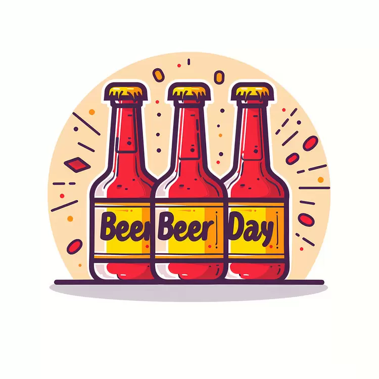 Beer Day Celebration Bottles