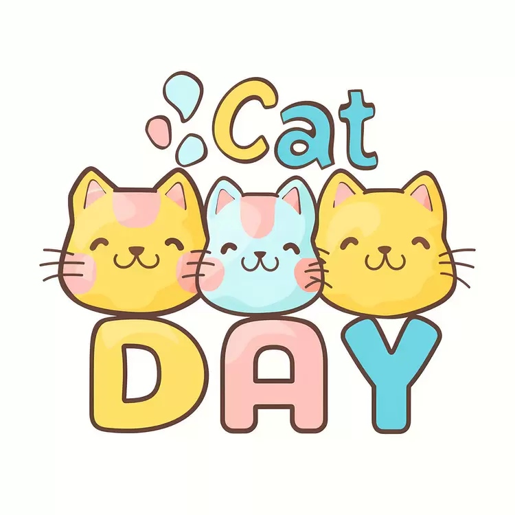 Cat Day with Cute Cats