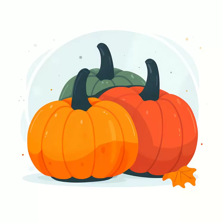 Assorted Pumpkins for Autumn Harvest