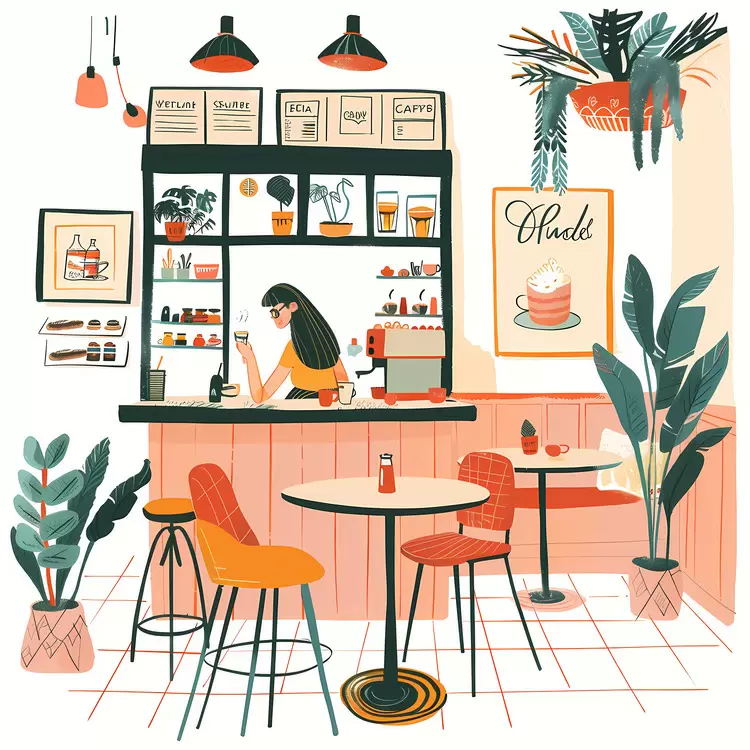 Cozy Coffee Shop Vibe