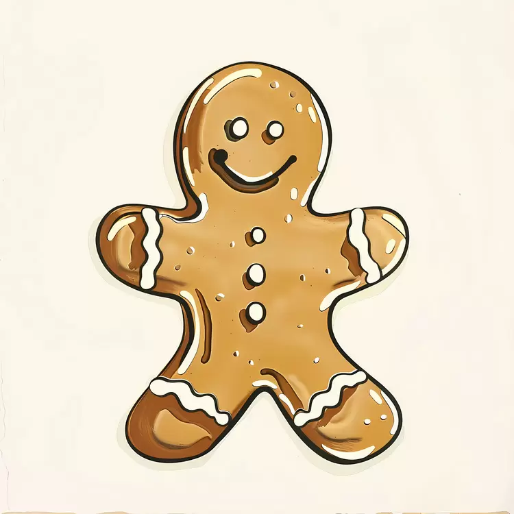 Simple Gingerbread Man