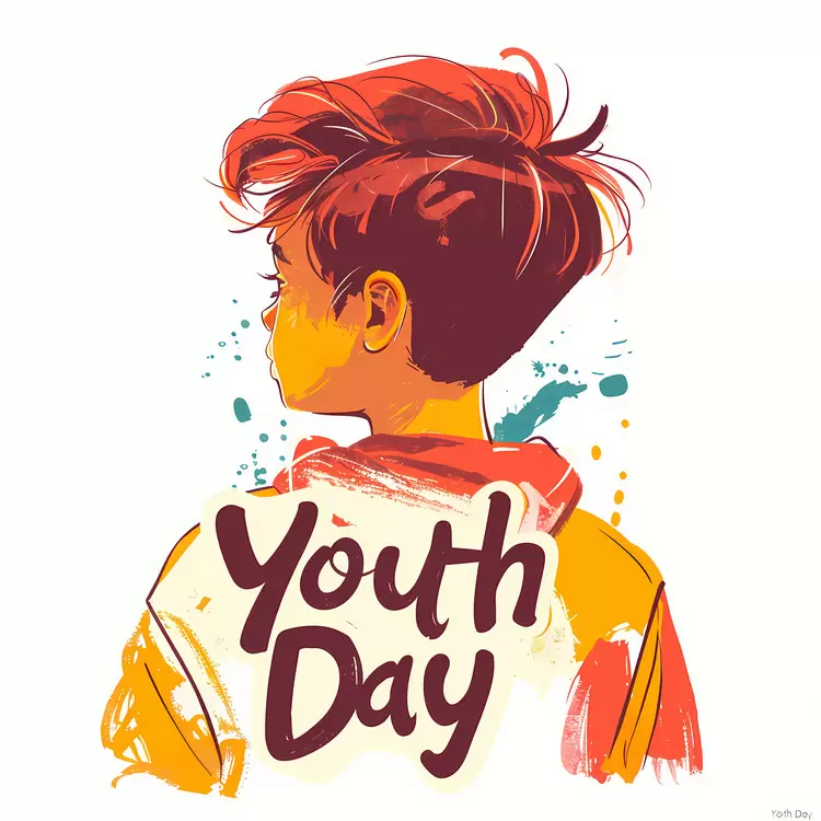 Youth Day Poster with Boy
