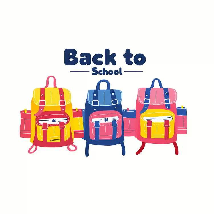 Colorful Backpacks for Back to School