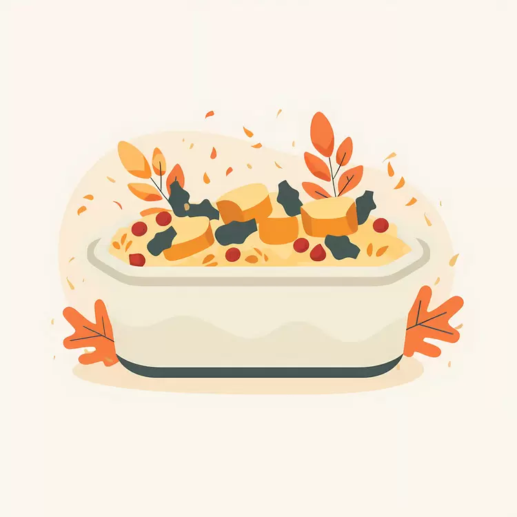 Colorful Dish with Vegetables