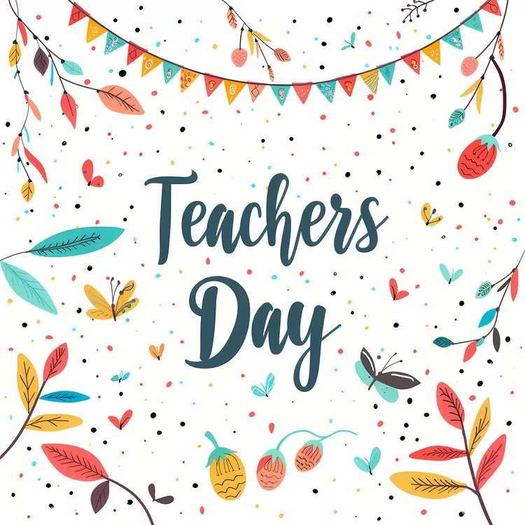 Festive Garland for Teachers Day
