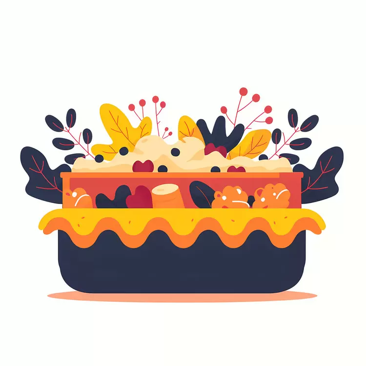 Colorful Casserole with Mixed Vegetables