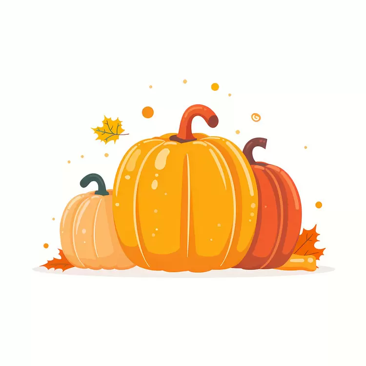 Pumpkins in Autumn
