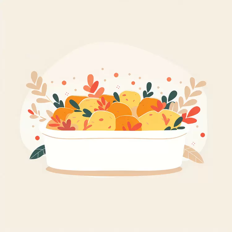 Colorful Dish with Vegetables