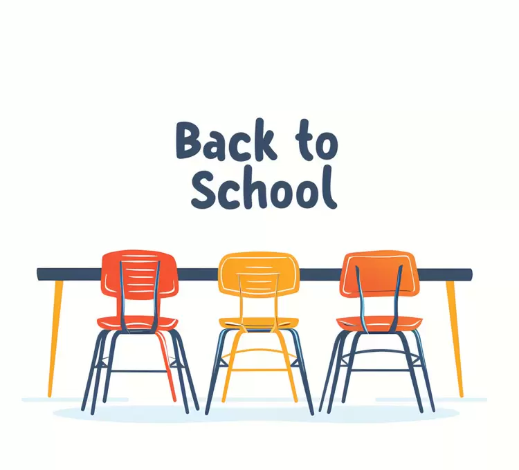 Chairs and Table for Back to School