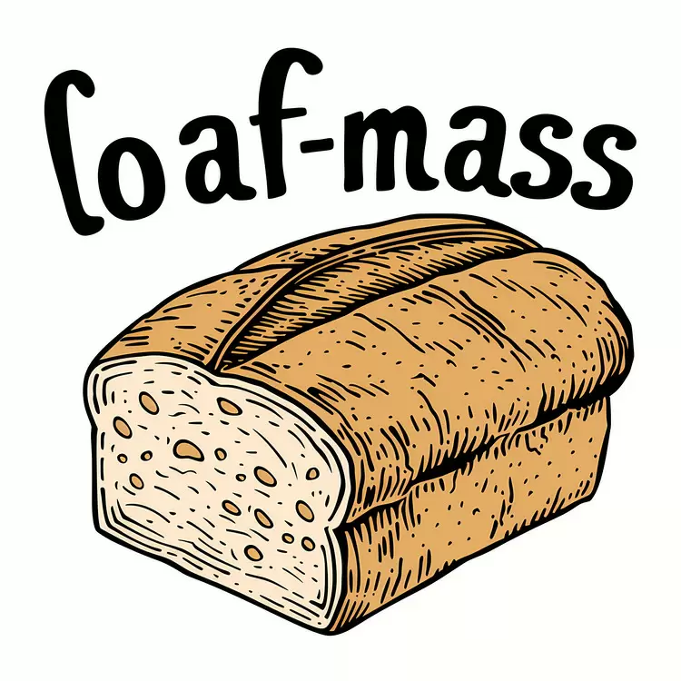 Loaf-Mass Bread Illustration