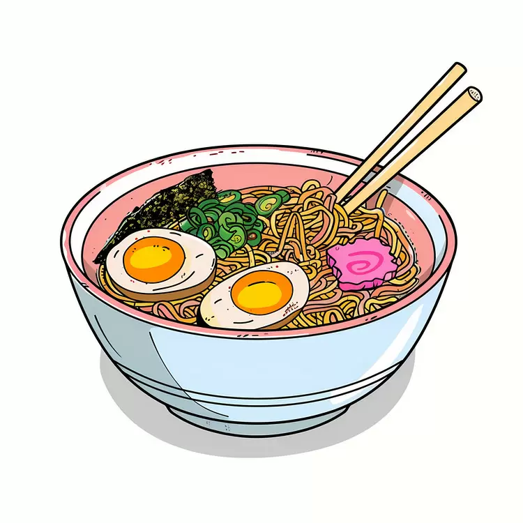 Hearty Ramen Bowl with Egg and Noodles