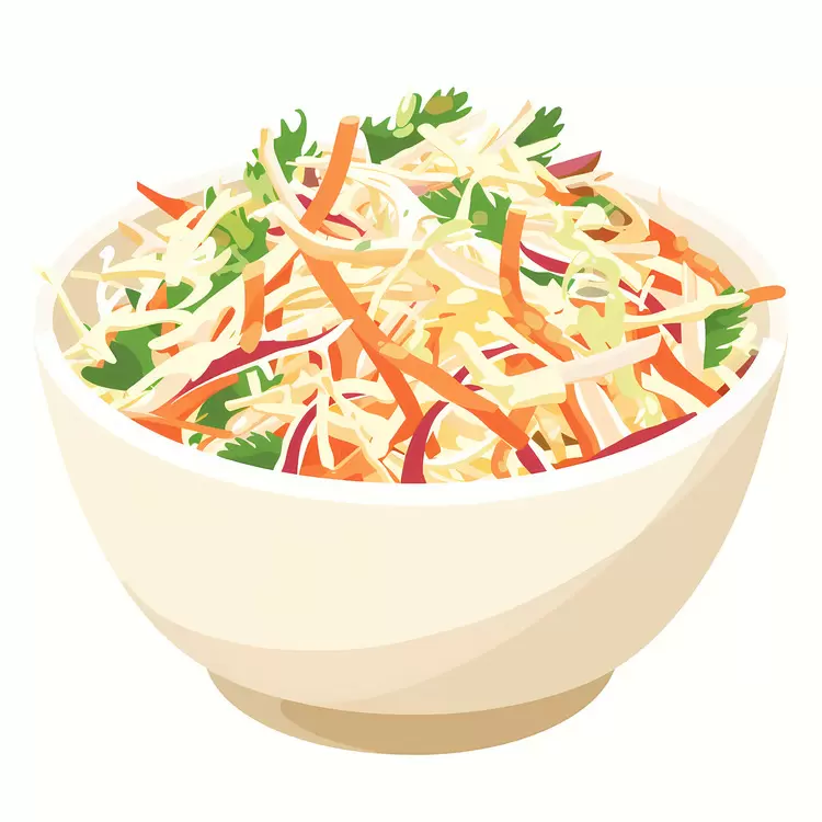 Vibrant Cabbage Salad with Carrots