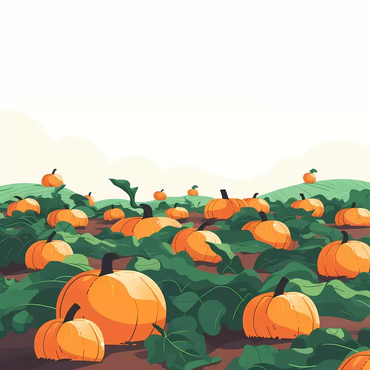 Lush Pumpkin Patch