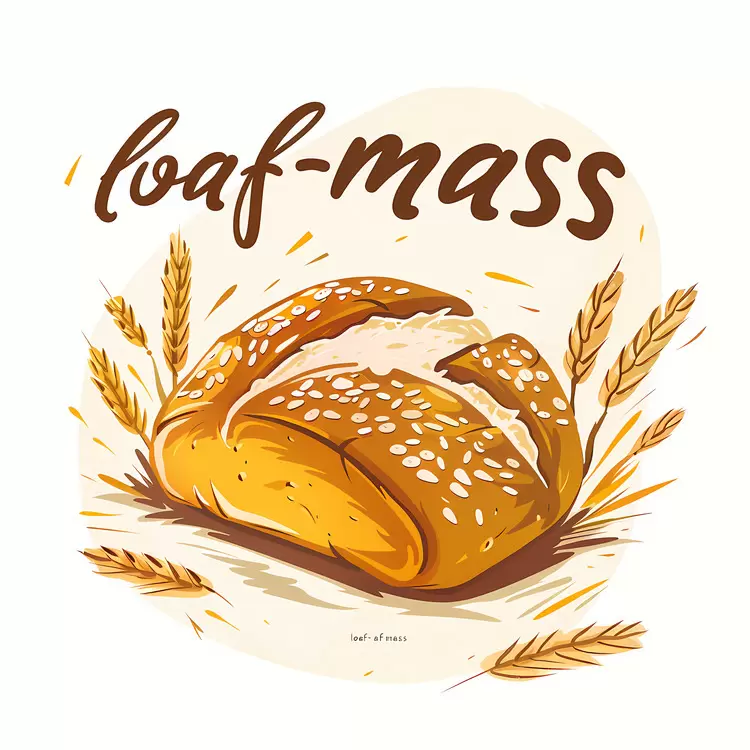 Loaf-Mass Bread Illustration