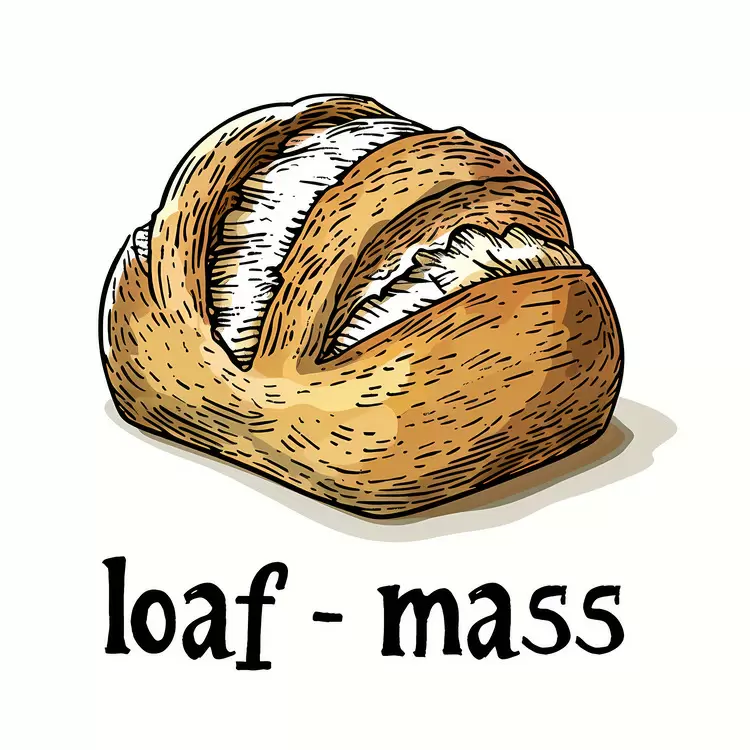 Loaf-Mass Bread Illustration