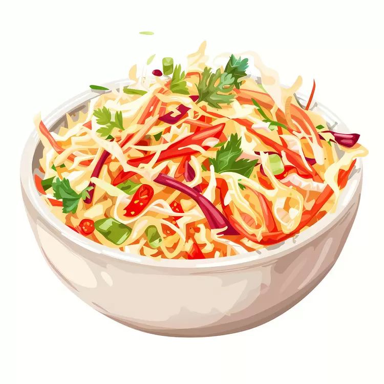 Tasty Cabbage Salad with Peppers