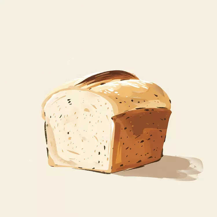 Sliced Loaf of Bread