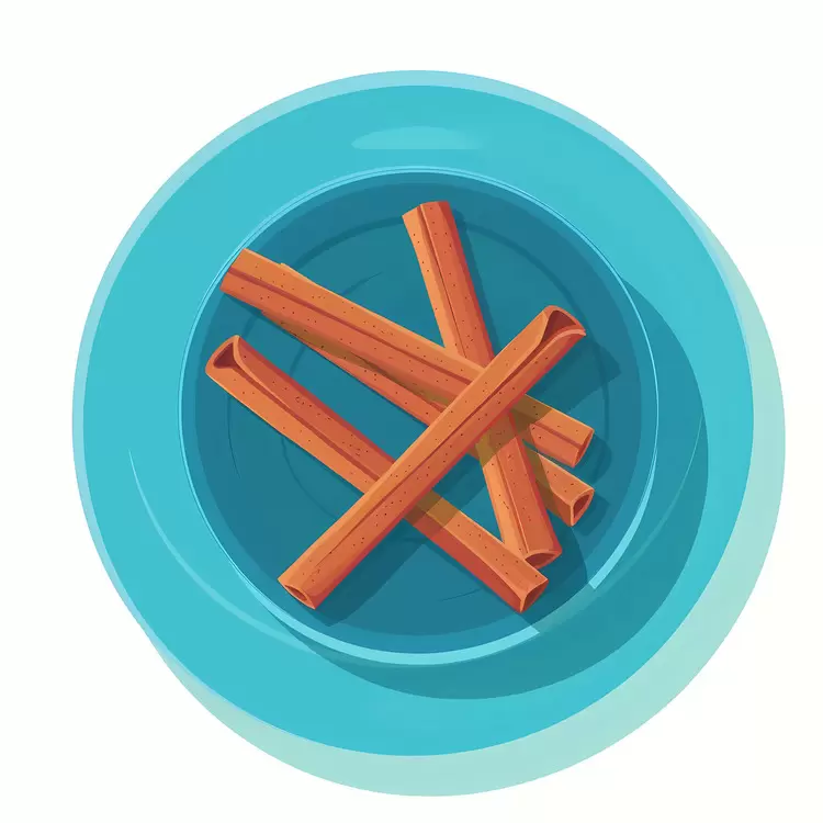 Cinnamon Sticks with Leaves