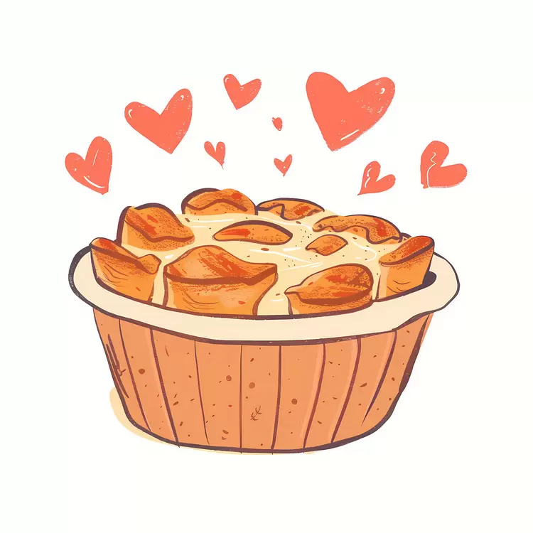 Heart Cake with Cream