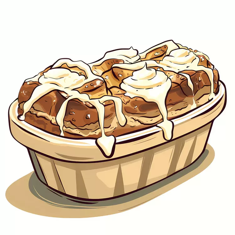 Tray of Cinnamon Rolls with Icing