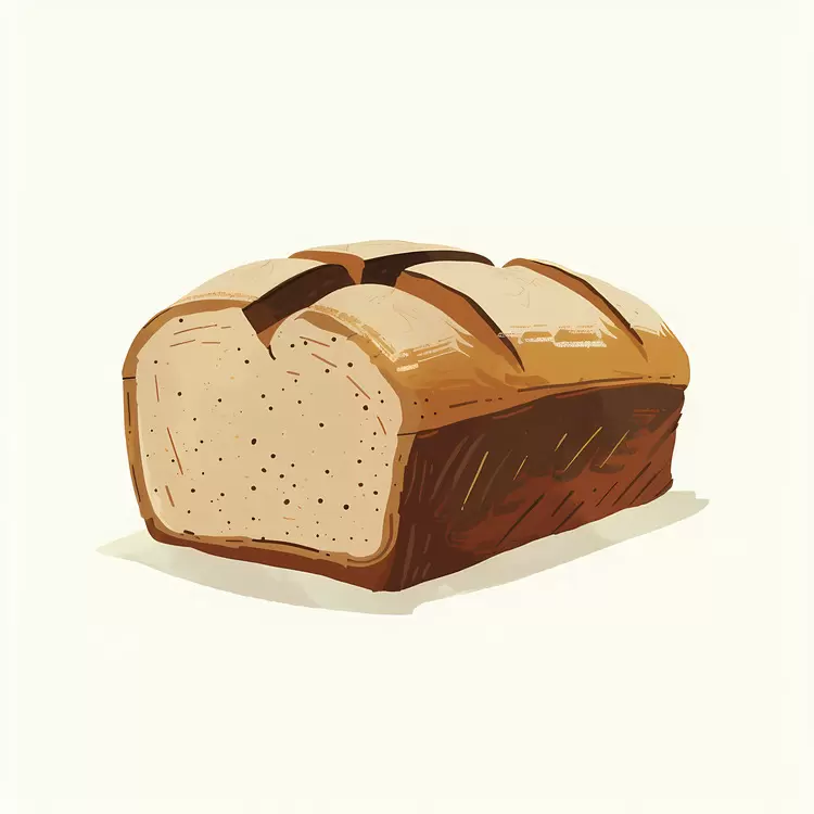 Simple Loaf of Bread