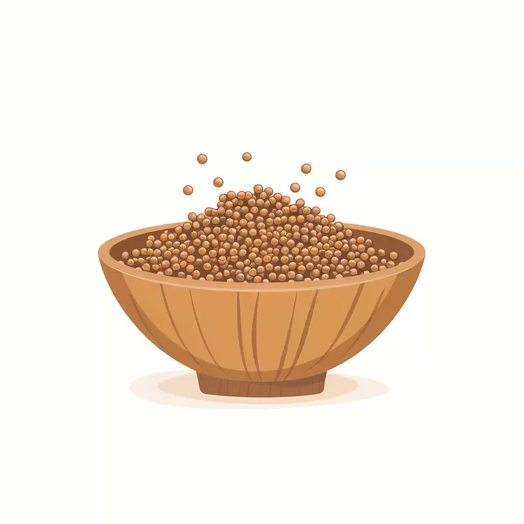Bowl of Coriander Seeds