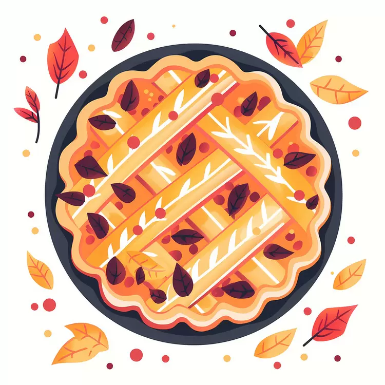 Delicious Berry Pie with Lattice Crust