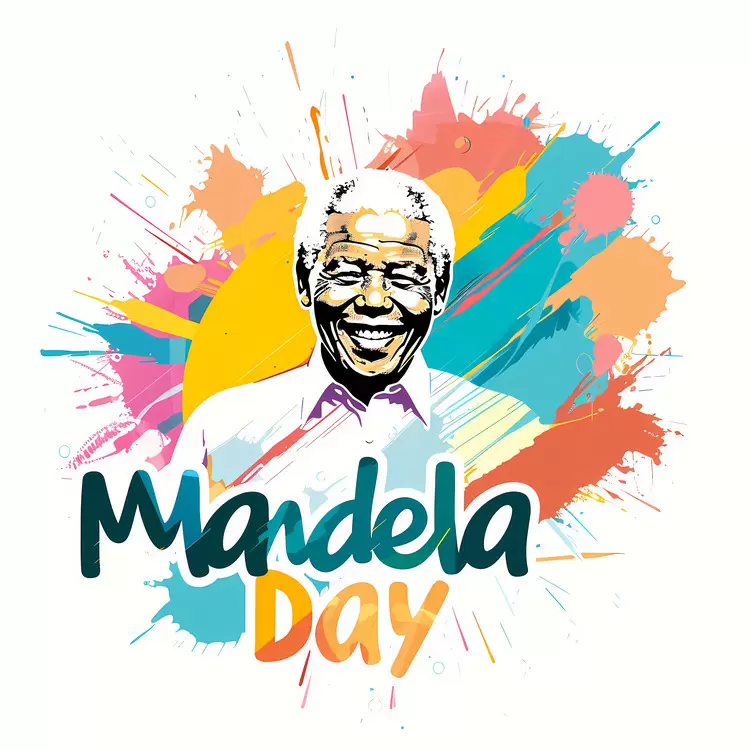 Mandela Day Colorful Poster