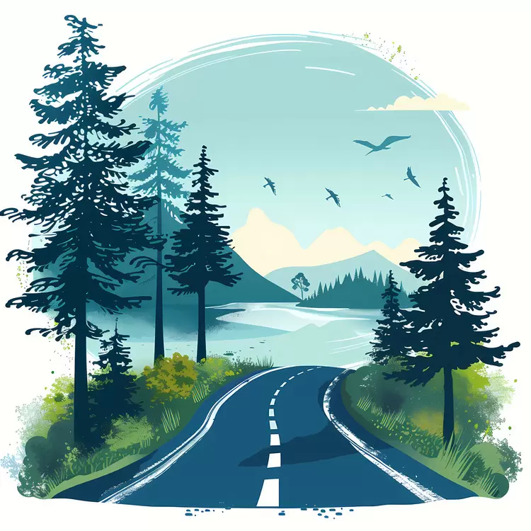 Scenic Mountain Road