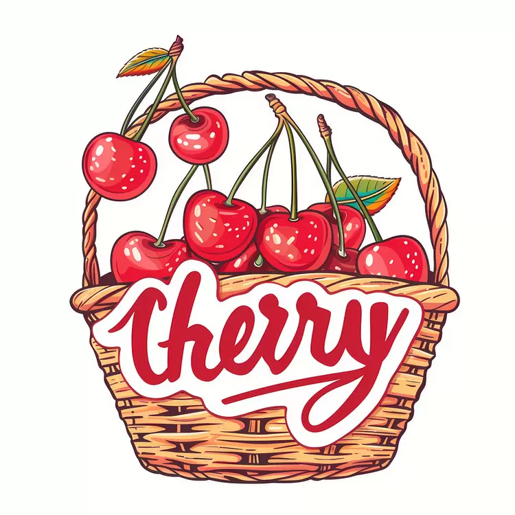 retail Cherry Day beverage vector cherries