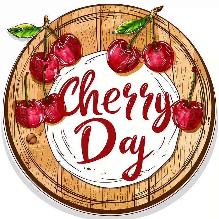 cherry day cherry design cherry sign cherry symbol