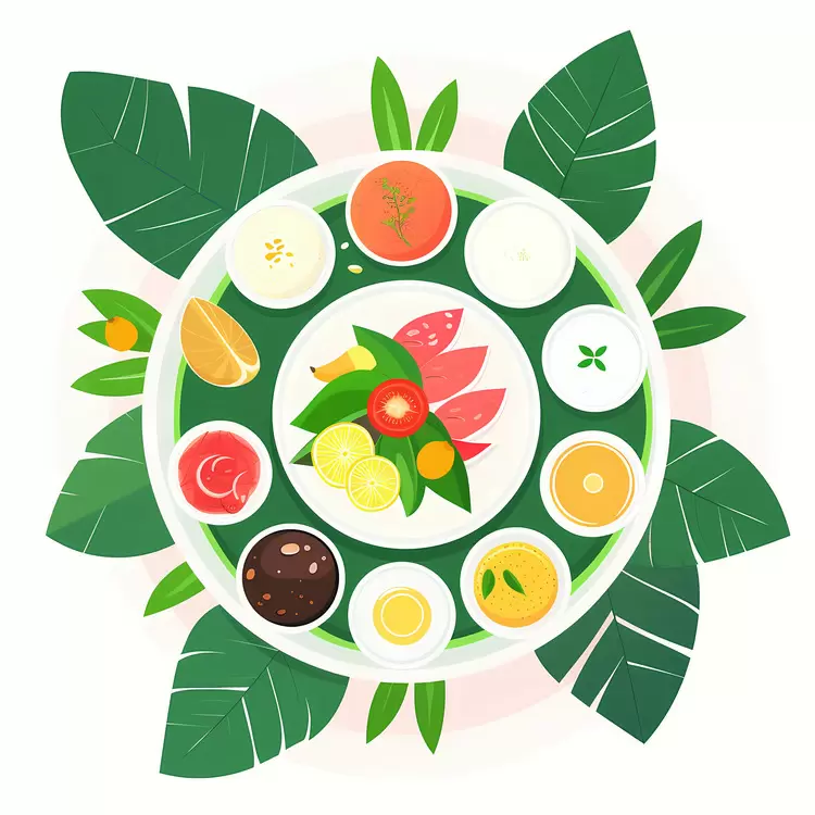 Colorful fruits Fruit tray Fresh produce Healthy snack Fruit salad