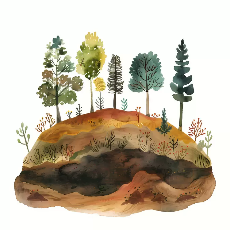 foliage trees Soil landscape scenic