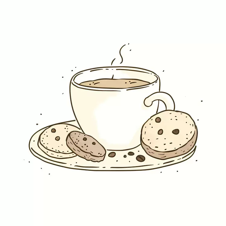 Cup Milk Cream Coffee Tea