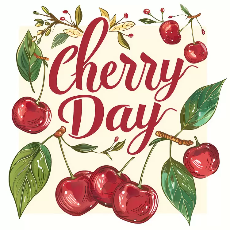 cherry cherries red juicy fruit