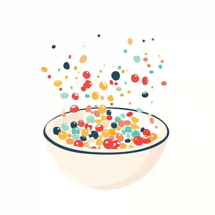 Cereal breakfast spicy colorful spices breakfast food