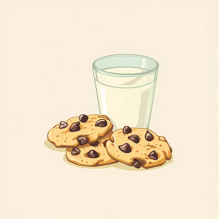 milk food item pastry dessert beverage