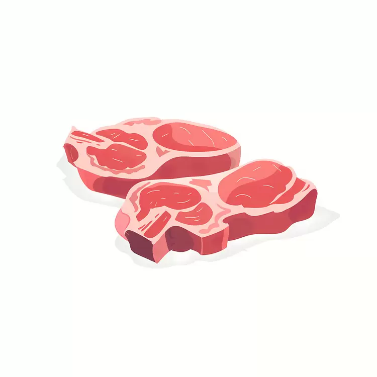 Raw Meat Sirloin Steak Ground Beef Chicken Breasts