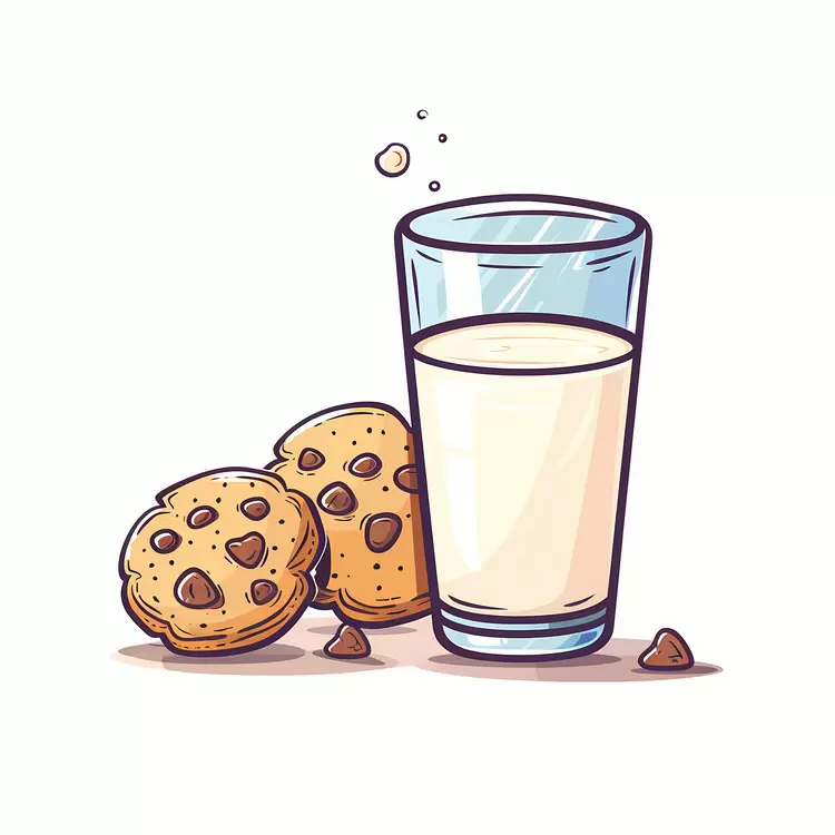 bowl of cereal glass of milk slice of cake slice of pizza glass of soda