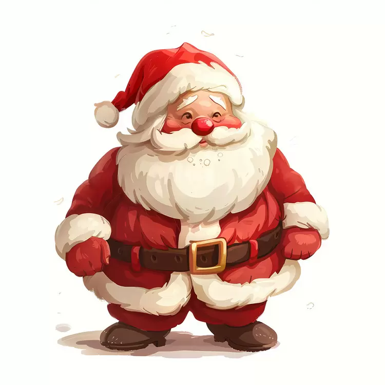 celebration white beard santa claus humorous cheerful