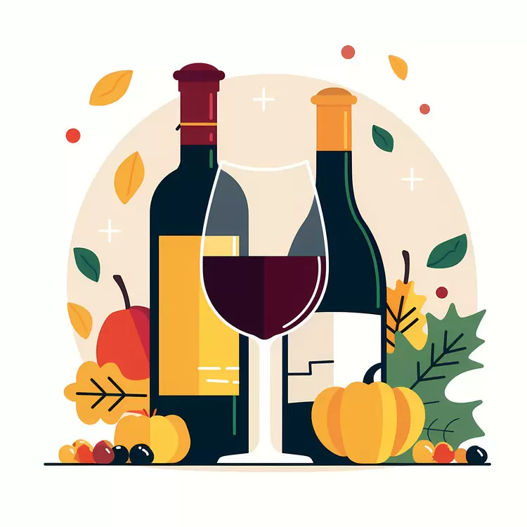 Vine Celebration Autumn Grapes Cork